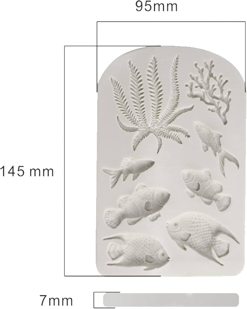 Forma Silicon Animale Marine Peste Pesti Multimodel