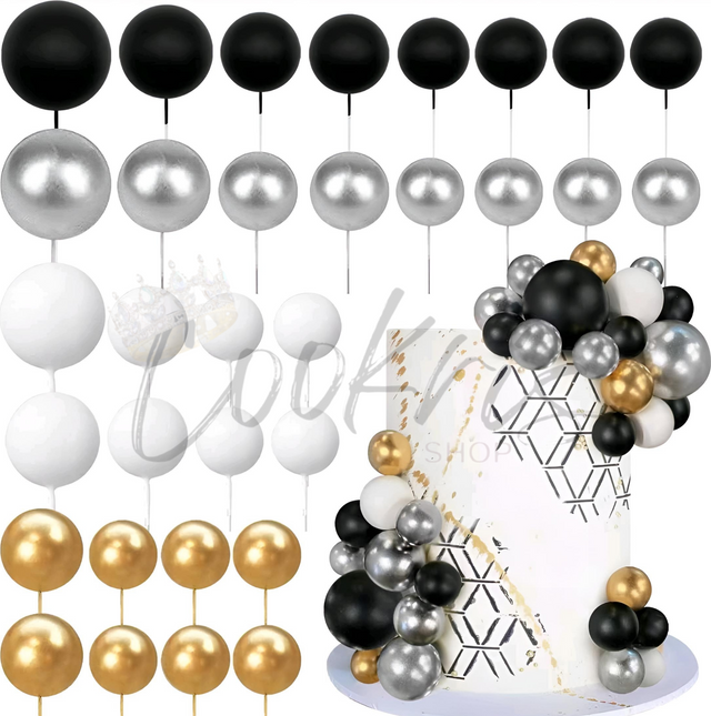 Set Sfere Decor Tort Model 1