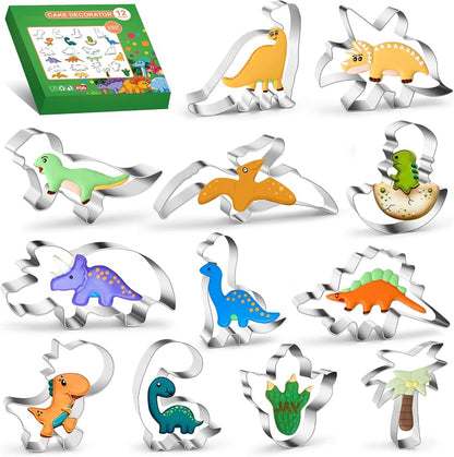 Set 12 Decupatoare Dinozaur Biscuiti