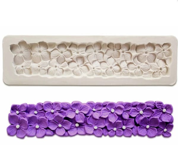Forma Silicon 17 x 5 cm Bordura Flori