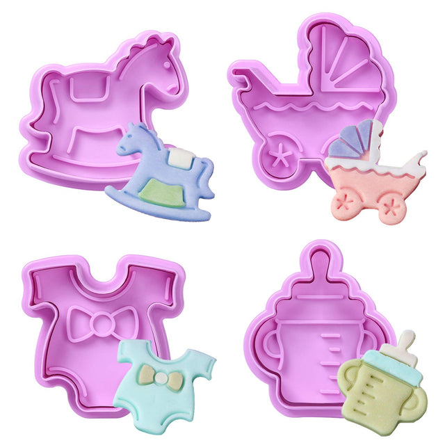 Set Decupatoare Bebe Botez Baby Shower