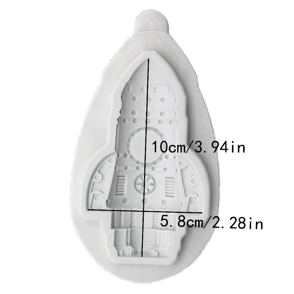 Forma Silicon Racheta Spatiu