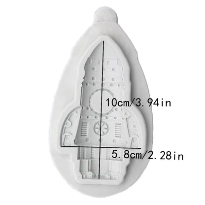 Forma Silicon Racheta Spatiu