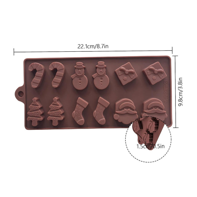 Forma Silicon Craciun Turta Dulce Acadele Om de zapada
