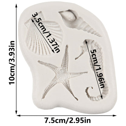 Forma Silicon Vara Scoica Calut de mare Stea de mare