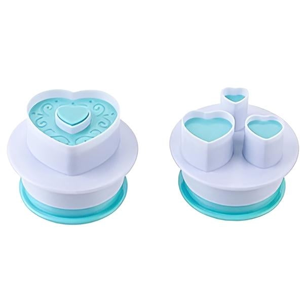 Set Decupatoare Cu Piston Model Inima Inimi