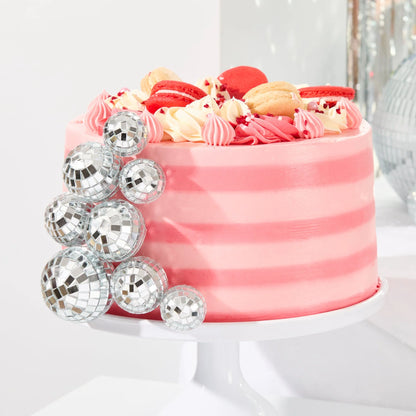 Set 12 Sfere Disco Decor Tort