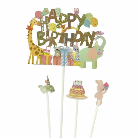 Set Topper Hartie "Animale"
